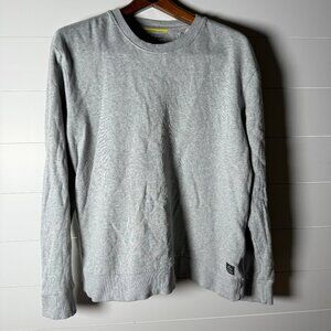 ARTILECT STUDIO 100% ORGANIC COTTON Sz Medium Crewneck SWEATSHIRT Heather Gray